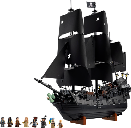 Het piratenschip van kapitein Jack Sparrow