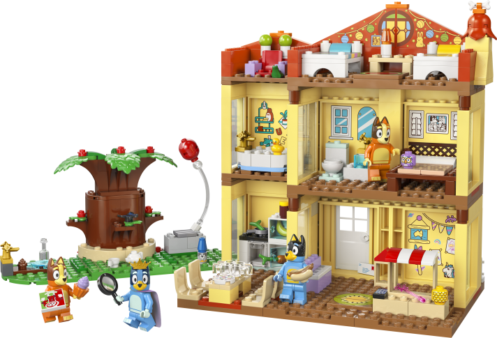 Huis van Bluey en haar familie
