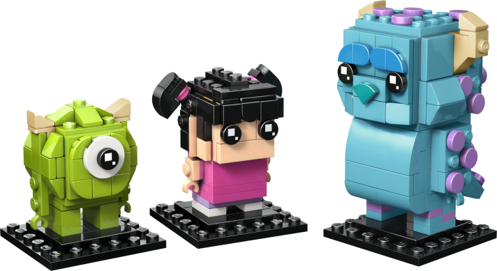 Figuren van Sulley, Mike en Boe