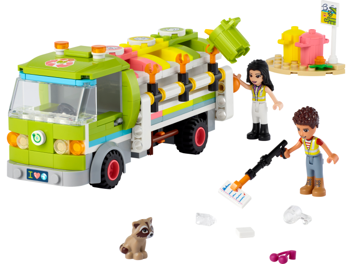 Recycle vrachtwagen