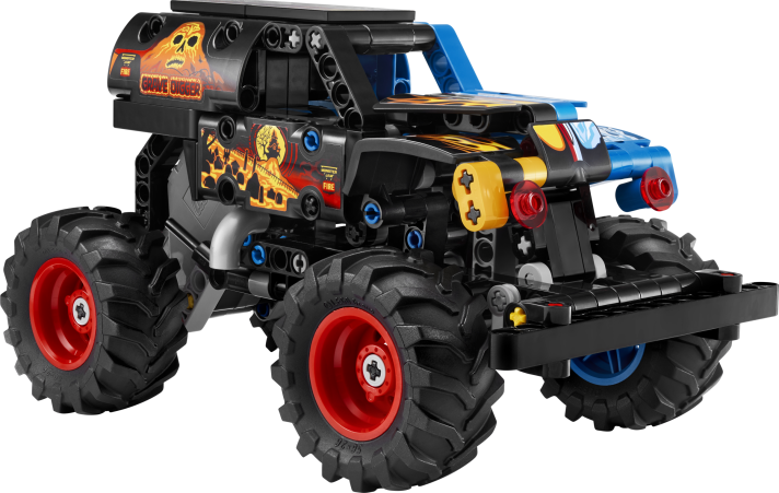 Monster Jam™ Grave Digger™ vuur en ijs