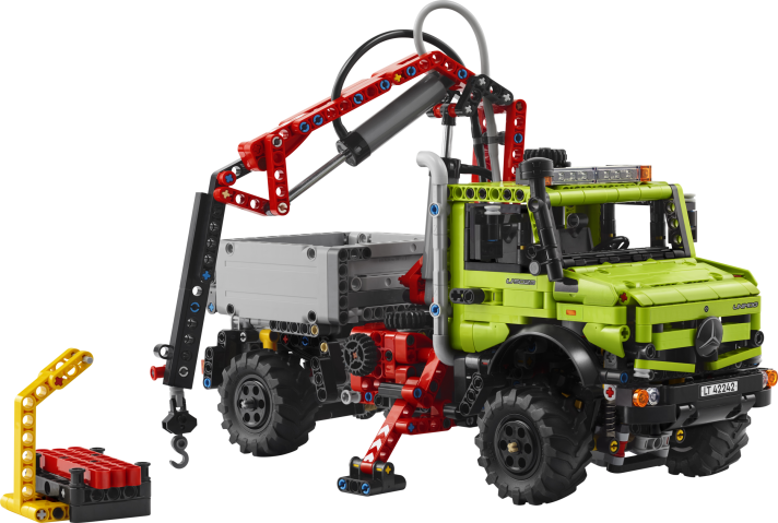Mercedes-Benz Unimog U 5023 met kraan