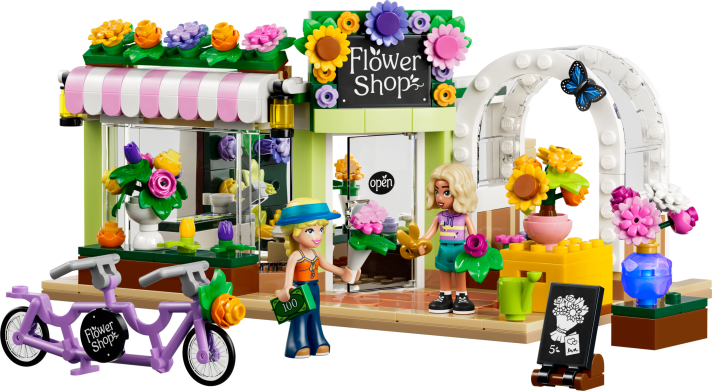 Creatieve bloemenwinkel