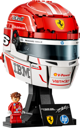 Scuderia Ferrari HP helm van Charles Leclerc