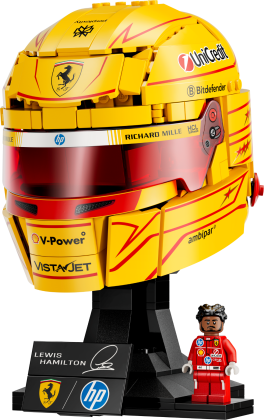 Scuderia Ferrari HP helm van Lewis Hamilton