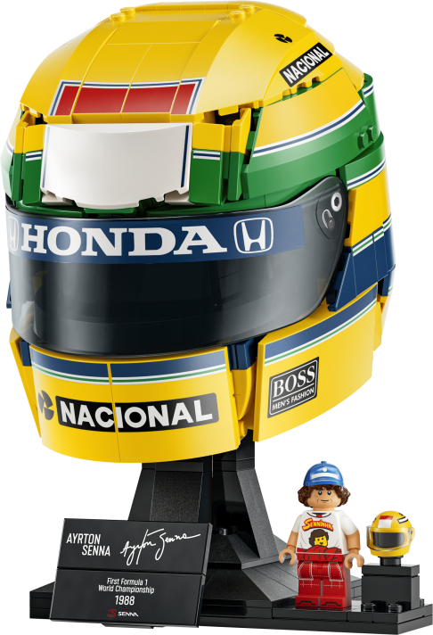 Helm van Ayrton Senna