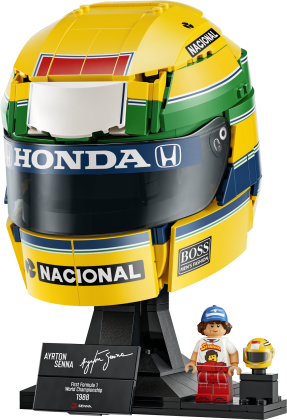 Helm van Ayrton Senna