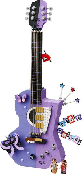 Olivia Rodrigo's dubbele gitaar
