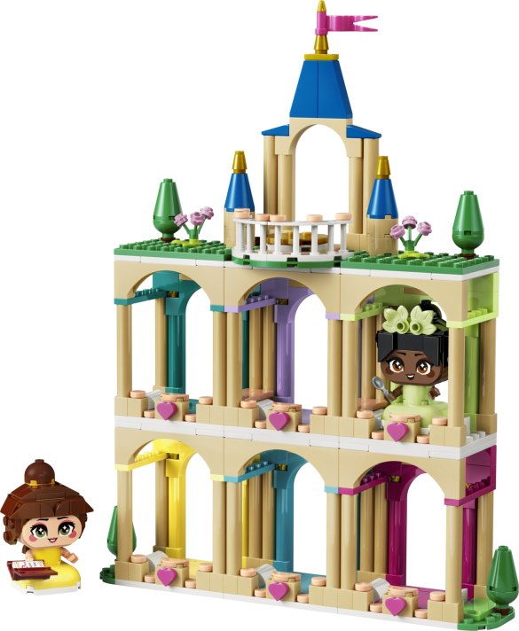 Mini Belle en Tiana met kasteel