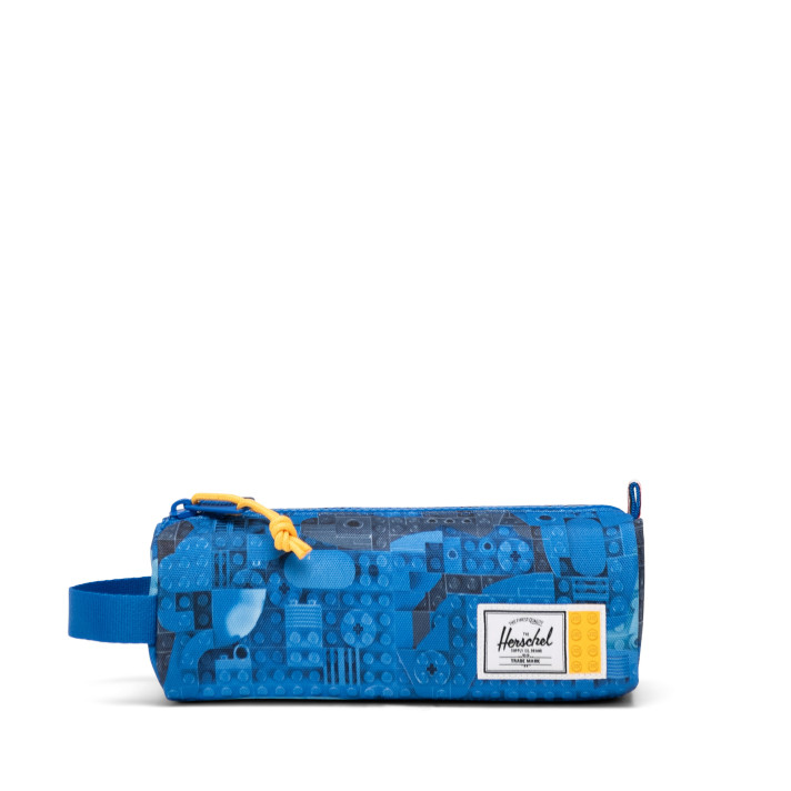 Settlement Pencil Case Little Herschel™ – abstracte stenen – blauw