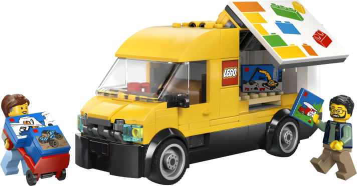 De LEGO® bestelwagen