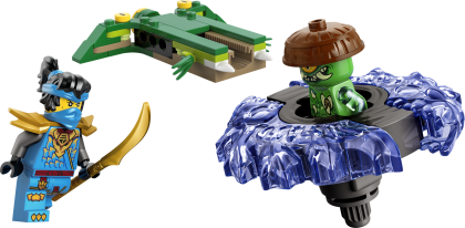 Nya vs. mutatiemonster in spinner