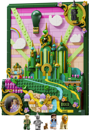 Emerald City muurkunst